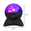 Wiederaufladbare kabellose Bluetooth-Lautsprecher-Lichtsteuerung, LED-Kristall-Magic-Ball-Effektlicht, DJ-Club-Disco-Party-Beleuchtung