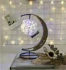 Mond Anhänger LED Nachtlicht Romantische Handarbeit Handwerk Stern Tisch Lampe Weihnachten Party Schlafzimmer Home Decor Baby Kinder Geburtstag geschenk