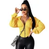 Women's Jackets Womens Jacket Coat European Summer Sexy Solid Corset Hooded Fashion Slim Elastic Top