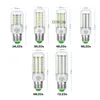 LED لمبة الذرة 110V 220V SMD 5730 24 36 48 56 69 72 المصابيح ضوء لمبات الثريا شمعة الذرة مصباح للإضاءة المنزل