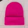 NEW 100pcs التي للرجال والنساء في فصل الشتاء الدافئ قبعة لون نقي الكلاسيكية قبعة البلوز محبوك أزياء في الهواء الطلق الهيب هوب قبعة 24style T500100