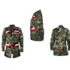 Ropa de calle para mujer, chaquetas de moda, estampado de camuflaje militar, abrigo BF, chaqueta de Safari, abrigos de talla grande S-6XL