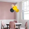 Moderne macaron kleur acryl puzzel hanglampen studeren balkon homestay kroonluchter verlichting slaapkamer nachtkastje hanglampen