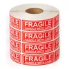 150/500pcs Roll 2.5*7.5cm Packing Warning Adhesive Stickers Handle With Care Label For Bag Box