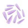 500pcsbag Professional False Nails Long Stiletto Tips Acrylic Press On Fake Nails Candy Color Full Cover Nail Art Manicure3835171