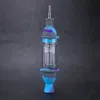 DHL Free Nektarsammler Leuchtturm Wasserfilterung Glas Raucherschona -Wasserrohre
