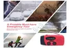 FMAMNOAA Weather Radio Hand Crank Self Powered Solar Emergency Radios with 3 LED Flashlight 1000mAh Power Bank Smart Phone Charg621455413
