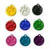 Stock Dog Tag Metal Blank Military Pet Dog ID Card Tags Aluminium Alumy Leger Leger Tags No Chain Mixed Colors 7972829