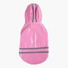 Hond Kleding Kleding Openlucht Puppy Huisdieren Regenjas S-XL Waterdichte Jas Hooded Raincoat PU Reflecterend voor Honden Cats Appa