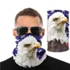 3D Birds wydrukowane narządzenie na nakrycia głowy USA National Flag Magic Scarf ochronne maska ​​maska ​​Cykling Ochronne Maski Maski Maski Cyllingowe 5199953