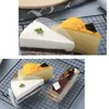 100ピース透明なムースケーキデザートハードバンドエッジラップテープベーキングケーキカラーロールDIYキッチンアクセサリー1