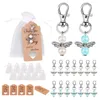 40 pièces Guardian Angel Party favorise le mariage du baptême avec des étiquettes cadeaux d'organza pour le baptême Mariage d'anniversaire 7989456