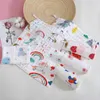 Toalhas de bebê 6 camada musselina algodão handkerchief trapos infantil rosto toalha colorido crianças limpar pano alimentação bibs 13 designs dw5795