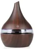 300ml humidificador USB Wood purificador de madeira quarto aromaterapia refrogerador de ar natural difusor de grão de madeira 4 estilos ljjk2452