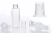 Glassprayflaska - Klara plastsprayflaskor 60ml är utmärkt för eteriska oljor, rengöringsmedel, hemlagade städare, aromaterapi, dimma