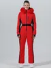 Ski-jassen Ski-pak Dames uit één stuk jas jumpsuit snowboardpakken Winter Sport Snowboardset Sneeuwkleding1