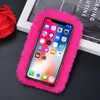 3D Colorful Warm Rabbit Fur Fluffy Case For iphone 12 11 ProMAX SE2020 12 11 7 8 Plus XSMAX Protective Back Cover For iPhone 12Pro1658951