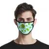 DHL 2020 Colorido Fruta 3D Impressão Designer Face Máscara de Algodão Reusável Máscaras Face Out Door Esporte Máscaras Máscaras De Moda De Algodão Designer Mask