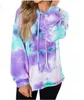 6 Colors winter Autumn women clothes lady tie dye hoodie Sweaters long sleeve sweatshirt boutique women clothing Maternity Sweaters M2683