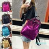 Designer- Ragazze Paillettes Zaino Glitter Bling Scuola Zaino da viaggio Borsa da donna Solid Paillettes Zaini caldi Ragazze Vendita calda