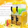 24L Ticari Kar Eriyik Makinesi Çift Silindir Paslanmaz Çelik Süt Çay Dükkanı Dondurulmuş Gıda Fabrikası Ekipmanları