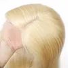 Ishow brasileiro 613 cor loira em linha reta 13x1 a parte de cabelo humano perucas para mulheres todas as idades rendas dianteira peruca peruana malaia