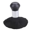 1pc zachte zwarte nek gezicht stofdoek borstels kapper haar schone haarborstel salon snijden kappers styling make-up tool