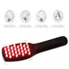 Phototherapy LED Light Hair Growth Comb Vibrating Head Massager Brush USB Rechargeable Scalp Hair Loss Treatments Stress Relief