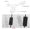 E27 Podstawy lampy Wisiorki Lights 18M kabel zasilający Kabel wiszący EUUS Adapter lampy wiszącej z przewodem przełączającym dla wiszącego gniazdo E27 trzymaj 21190800