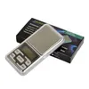 Elektroniska precisionsskalor 200G300G500G X 001G Pocket Mini Digitala skalor för smycken Guld Sterling Balance Vikt Gram6000233