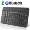 PC Telefon Şarj edilebilir gürültüsüz Klavyeler Bluetooh için Bluetooth Klavye Kablosuz Klavye Mini Klavye Kablosuz