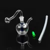 Accessori per fumatori Giunto da 10 mm mini Dab Oil Rigs Vetro per fumatori Bong Pettine interno Bruciatore Perc Tubi per l'acqua con ciotola