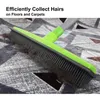 고무 빗자루 PET 헤어 린트 제거 장치 Bristles 매직 클린 스위퍼 스퀴지 스크래치 Bristle Long Push Broom1