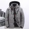 Designer Ny Männen Kläder Down Jackor Hooded Winter Håll varma Nedrockar Mens Faces Utomhus Tjockta Jackor Outwear Goose Parkas