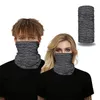 Unisex Balaclava Head Scarf Outdoor Cycling Hiking Bandana Tube Solid Green Gray Multifunction Headband Wristband Face Shield