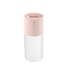 Portable 2 Mist Outlet Ultrasonic Air Humidifier Aromatherapy/Aroma Essential Oil Diffuser Night Light USB Battery Mini Wireless Humidifier