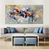 Najlepszy Nowy obrazek malarstwo abstrakcyjne obrazy olejne na płótnie 100% ręcznie robione kolorowe płótno sztuki nowoczesna sztuka do dekoracji ściennych w domu Y200102
