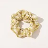 Sweet Scrunchie Elastic Hair Bands Dot Plaid Scrunchies Women stretchy Headbands Girls Hair ties Floral Hair Accessories