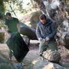 Men Casual Cargo Pants Elastic all'aperto Escursionismo Army Tactical pantaloni della tuta camuffamento multi tasca dei pantaloni S-6XL