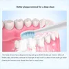 Seago elektrisk tandborste elektrisk tandborste uppladdningsbar massage sonisk borste bärbar väska tänder rengöring resa tandborste