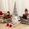 Kabouter kerstboom topper Zweedse Tomte Gnome ornamenten Santa kabouters pluche Scandinavische kerstversiering vakantiehuis decor JK2008PH