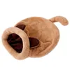 Spring Products Cat Bed Soft Warm Warm House Mets Puppy Cushion Funny 4 Color Y200330