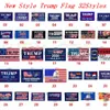 أنماط جديدة ترامب العلم 90 * 150cm وأمريكا العلم ترامب 2020 الاحتفاظ أعلام أمريكا العظمى العلم USA الانتخابات الرئاسية السريع DHL شحن RRA3635