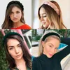 Solid Color Velvet Braid Headband with Teeth Hair Accessories Korean Twists Hairband Women and Girls Head Wear