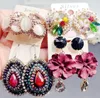 10 paires ensemble mélange Style couleurs mode boucles d'oreilles clou pour les femmes cadeau artisanat bijoux boucle d'oreille EA013215l
