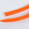 Orange Front Bumper Lip Cover Trim Styling Frame Bezel For Dodge Challenger SXT 15+ Car Exterior Accessories