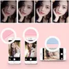 USB LED Selfie Ring Light Telefono portatile Fotografia Luci per smartphone Computer Selfie Miglioramento della lampada di riempimento