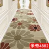 Carpets Customize European Style 3D Red Hallway Stair Carpet Pastoral Corridor Rugs Floor Mat Soft Aisle Thick Anti-slip Long Runner Rug