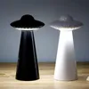 La nuova lampada da tavolo ricaricabile a luce notturna UFO lampada da tavolo creativa camera da letto lampada da tavolo atmosfera regolabile all'infinito