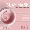 Face Care Pink Clay Deep Cleaning Shrink Porer Mud masker Delikat hud ansiktsmask ansikte hudvård